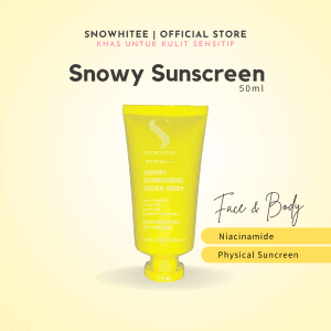 SNOWY SUNSCREEN FACE & BODY LOTION